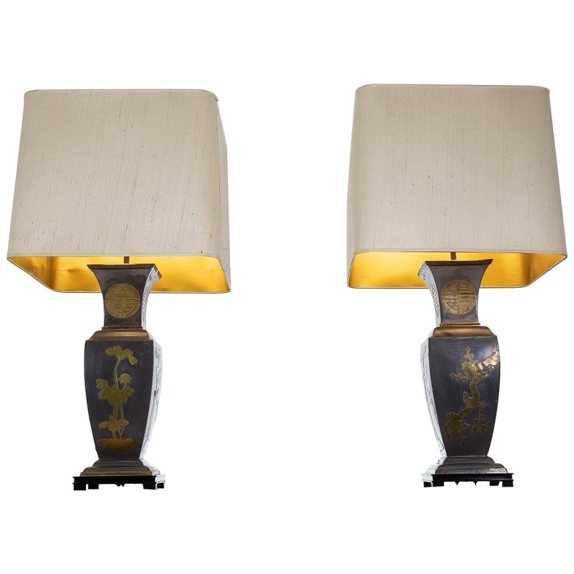Pair of 1970s Lamps