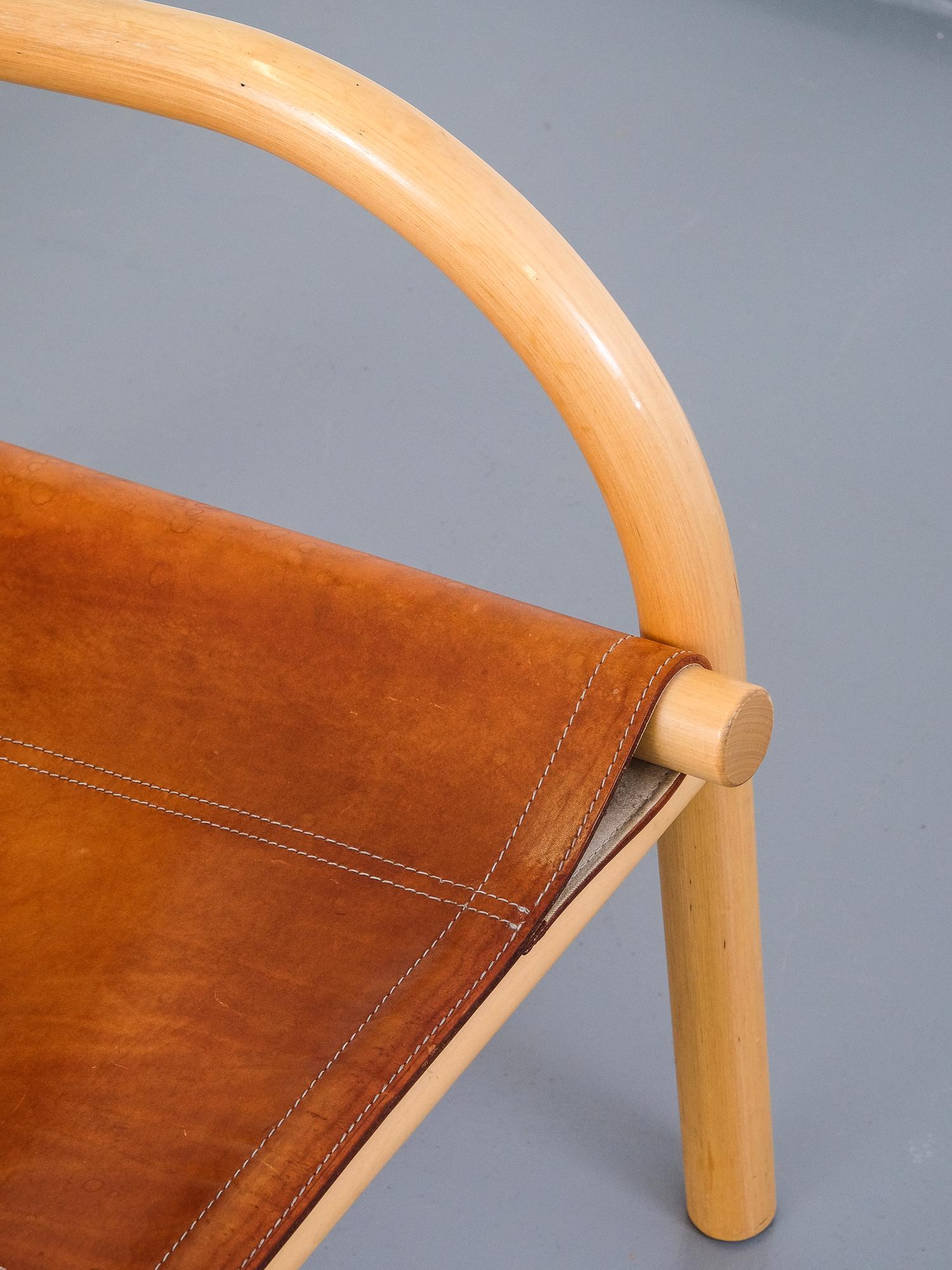 Scandinavian Modern Pair of 1970s Lounge Safari Chairs by Ben af Schultén for Artek