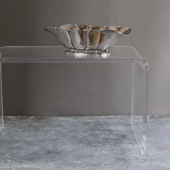 Pair of 1970s Lucite Tables