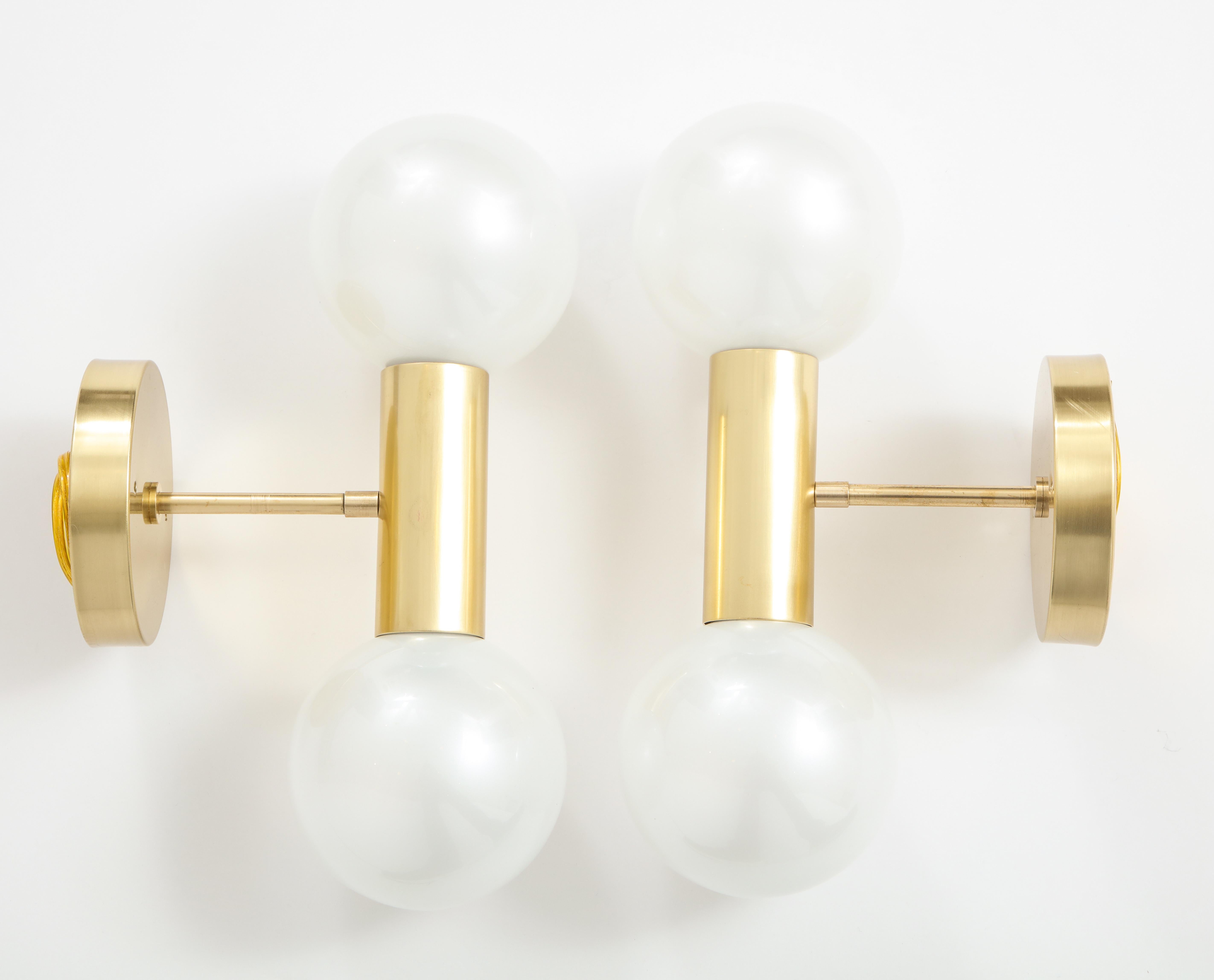 Mid-Century Modern Pair of 1970s Midcentury Sconces by Staff For Sale