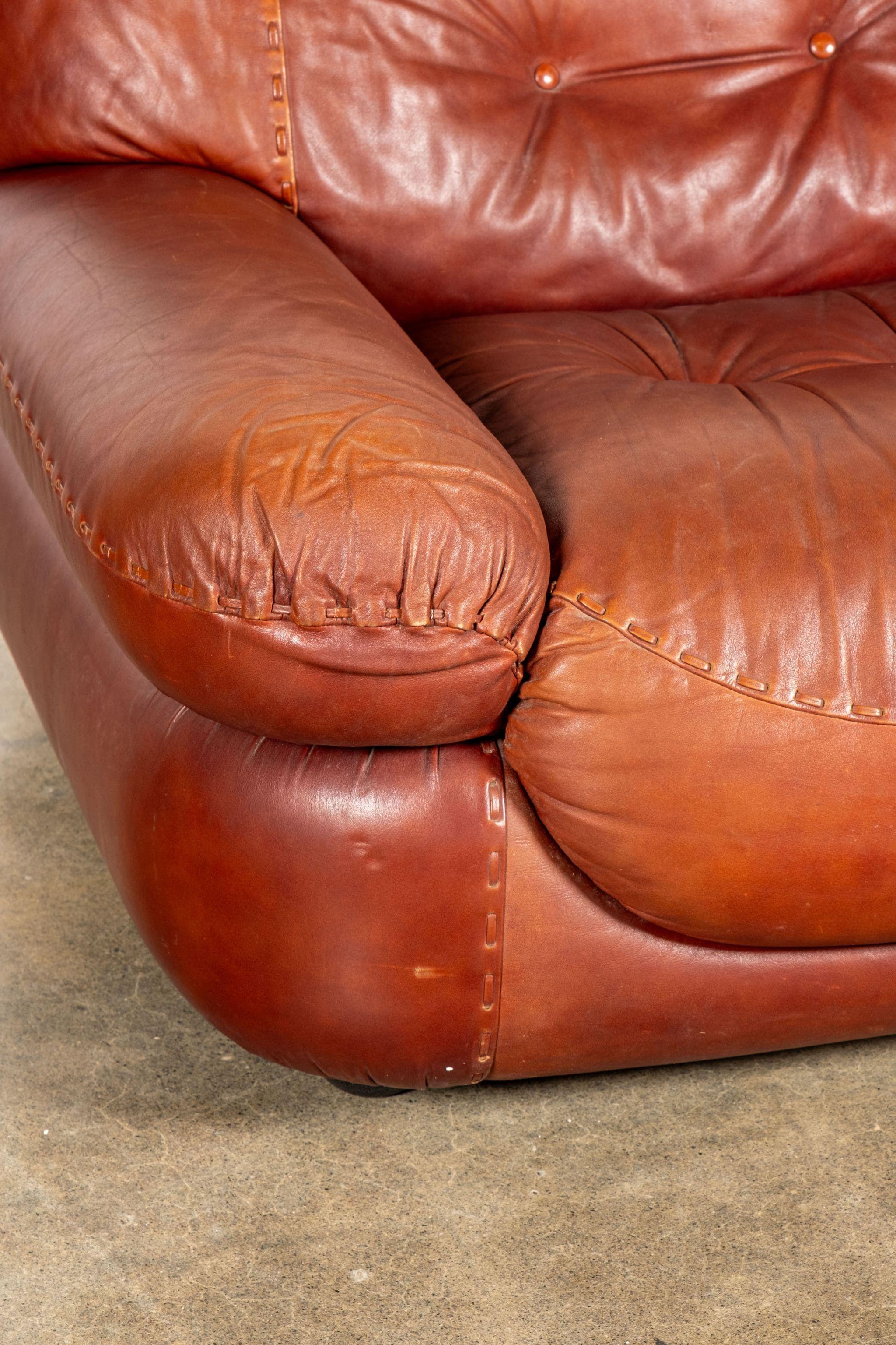 Pair of 1970s Mobil Girgi Sapporo Armchairs by Mario Marenco 3