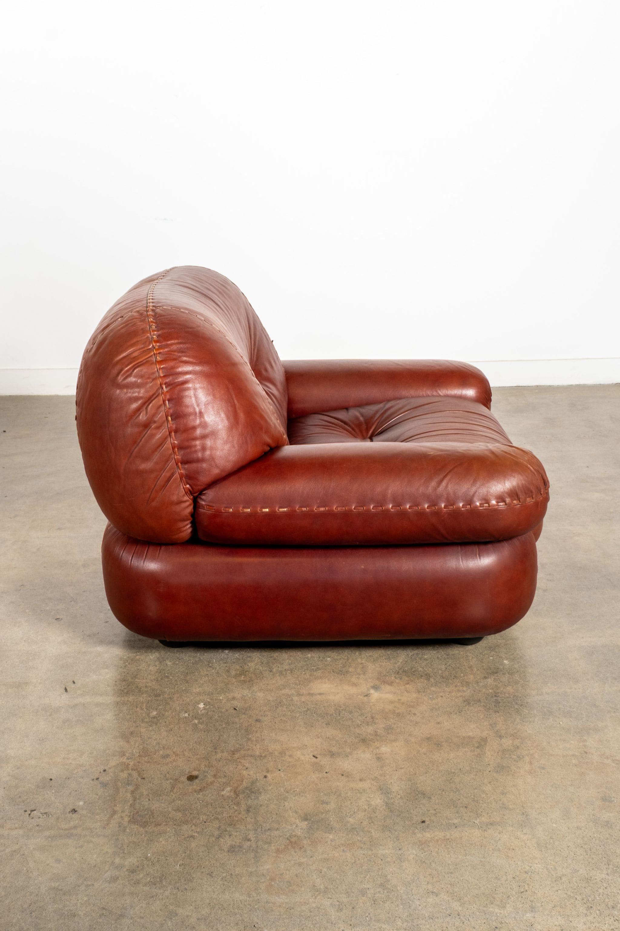 Pair of 1970s Mobil Girgi Sapporo Armchairs by Mario Marenco 2