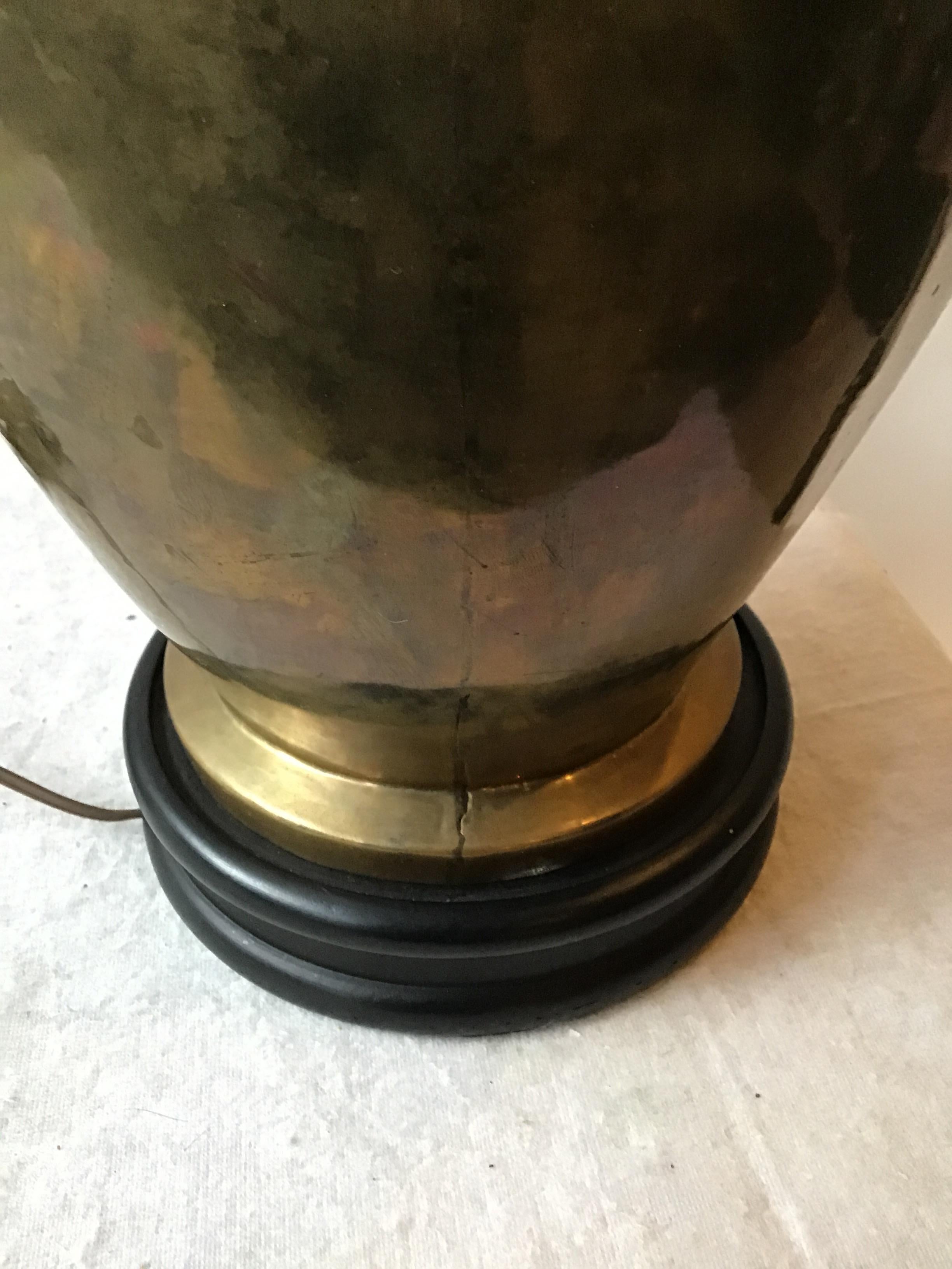 Pair of 1970s Ginger Jar Copper Table Lamps 4