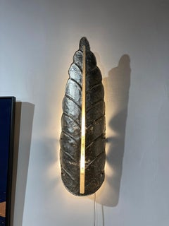 Pair of 1970's Murano glass  tall sconces