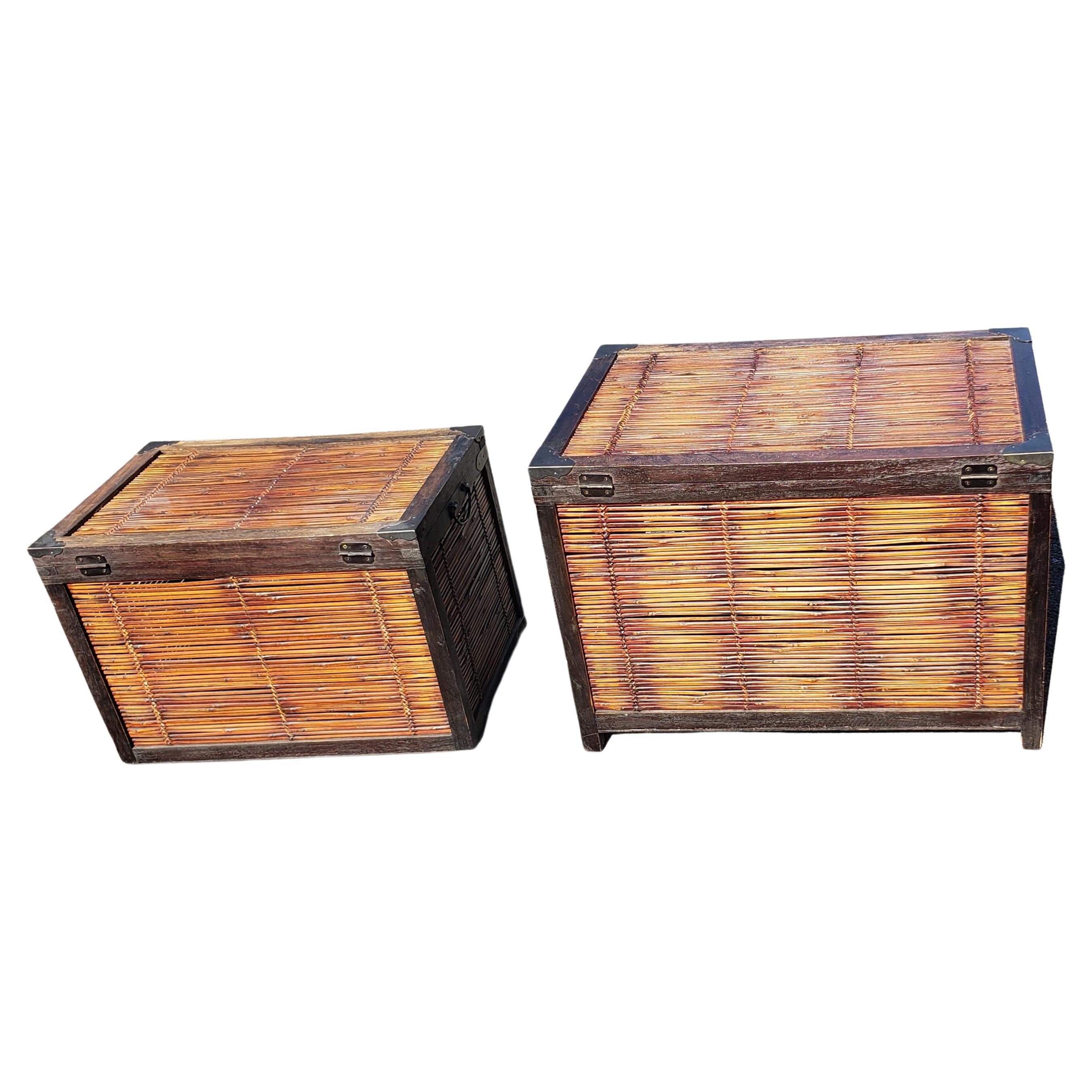 bamboo chest trunk