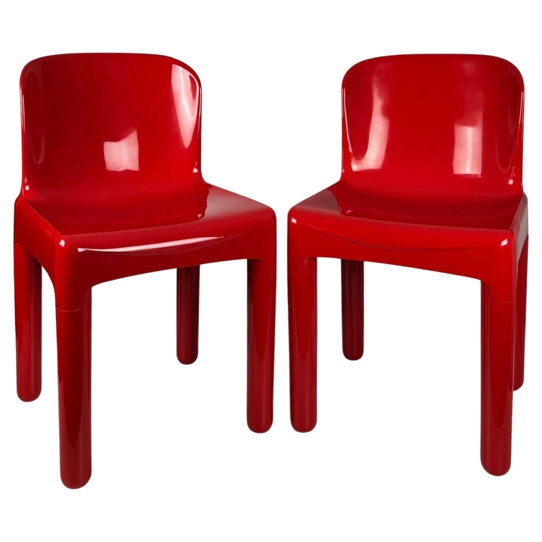 Paire de chaises "SET" des années 1970 par Marcello Siard pour Longato - Spanish Ed. Uldesa