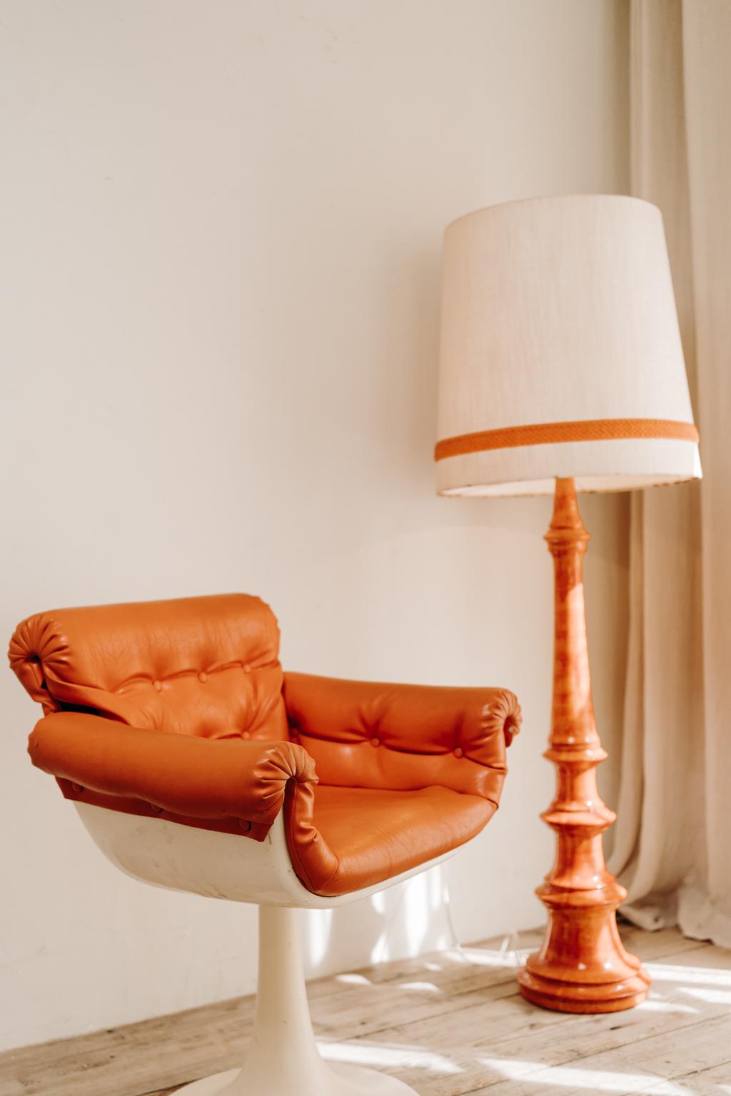Pair of 1970's Swivel Chairs 12