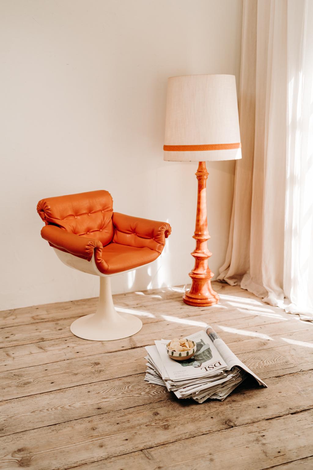 Pair of 1970's Swivel Chairs In Good Condition In Brecht, BE
