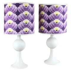 Pair of 1970s Table Lamps, Austria, circa 1977