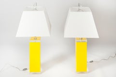 Pair of 1970s Table Lamps in the Style of Jean-Claude Farhi
