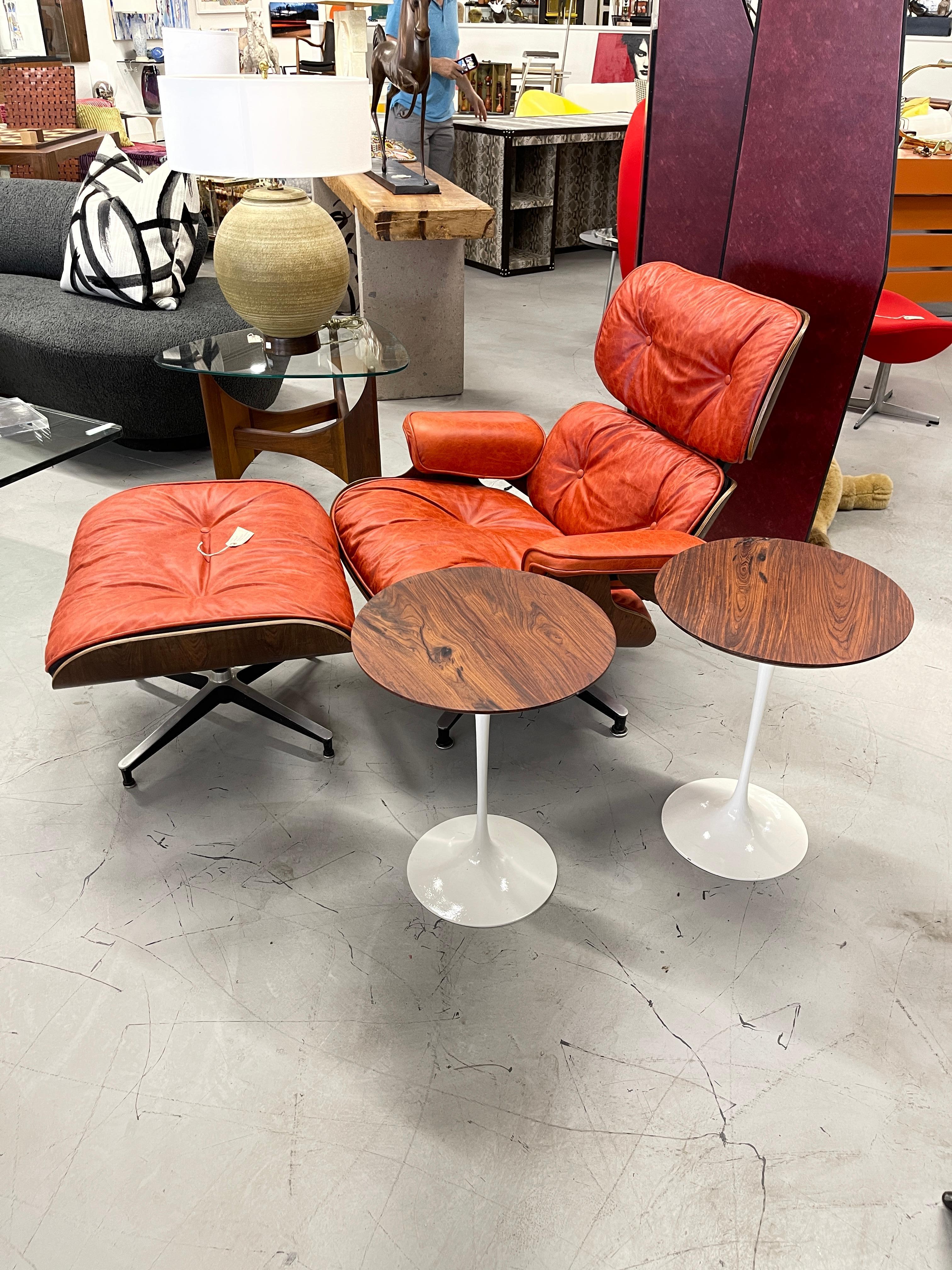 Pair of 1970’s Rosewood Knoll Saarinen Tulip Tables 7