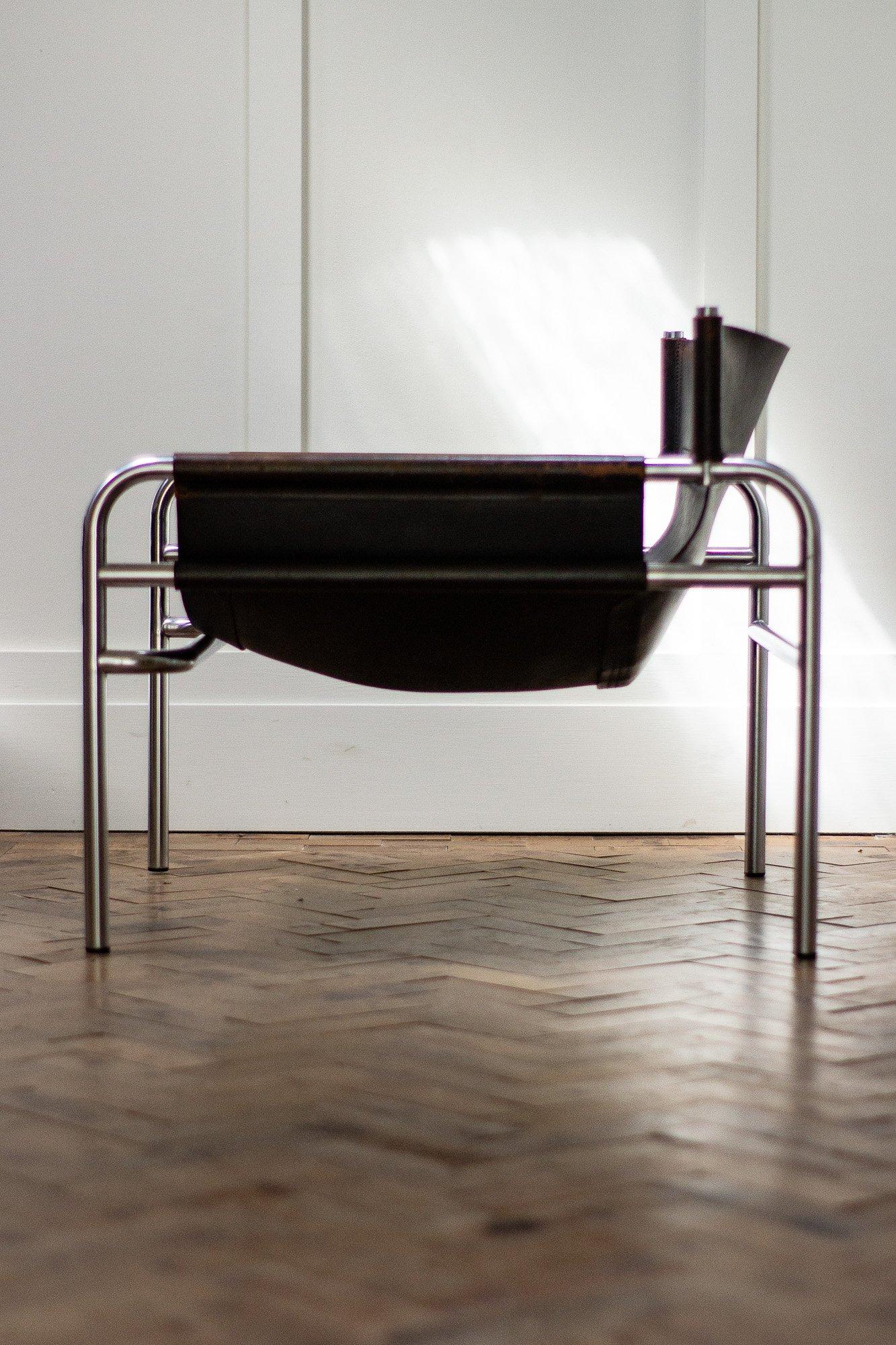Mid-Century Modern Pair of 1970s Walter Antonis Chairs