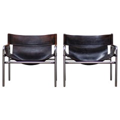 Pair of 1970s Walter Antonis Chairs