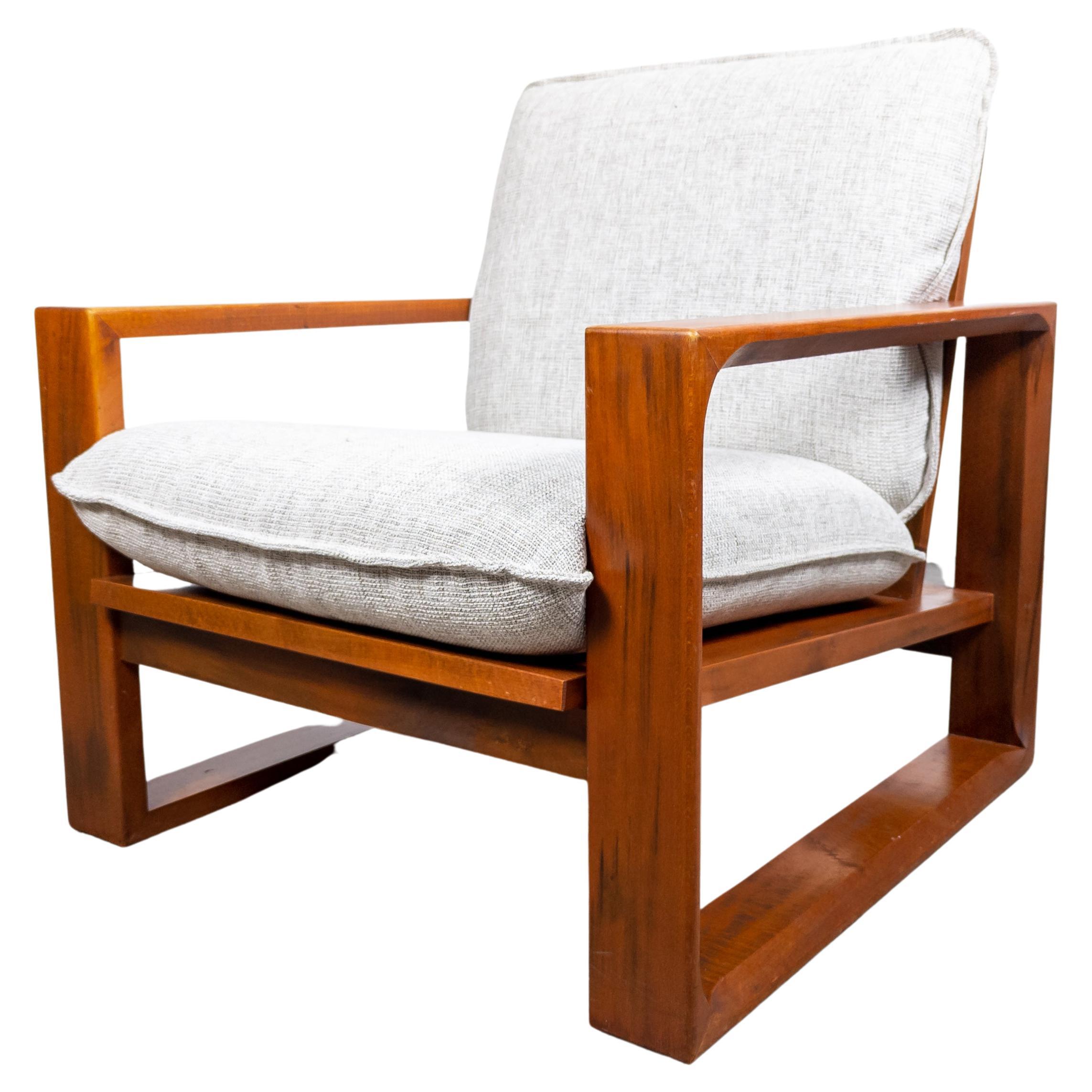 Pair of 1980s Cube Armchairs by Miroslav Navrátil