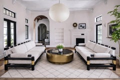 Pair of 1980's Designer Sofas by Baker Furniture