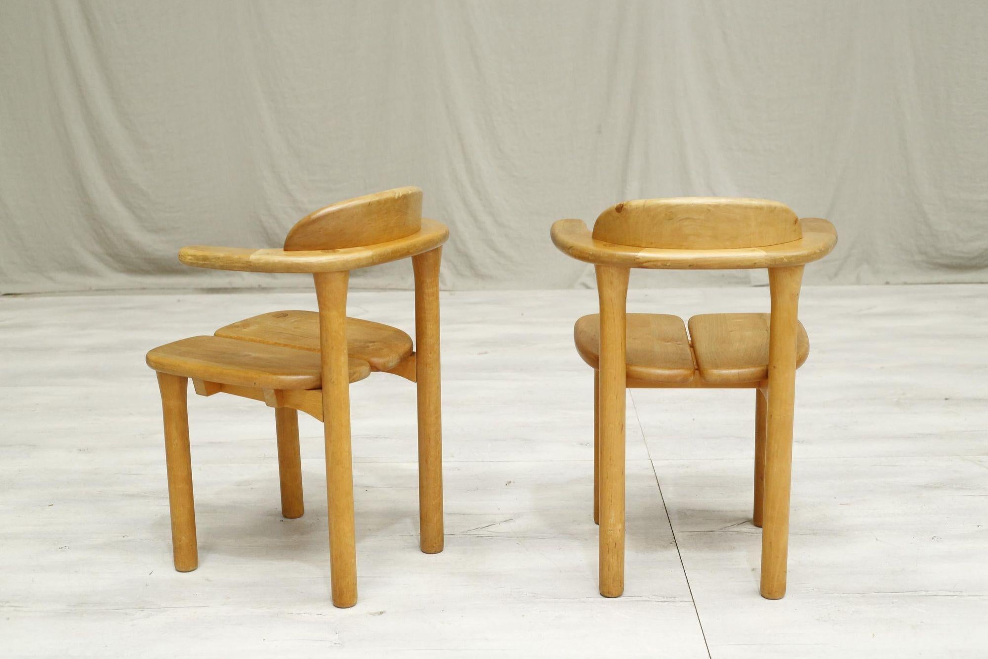 Pair of 1980's Desk Chairs by Austrian Team 7 4