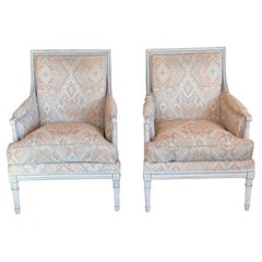 Pair of 1980s Louis XVI Style Chairs