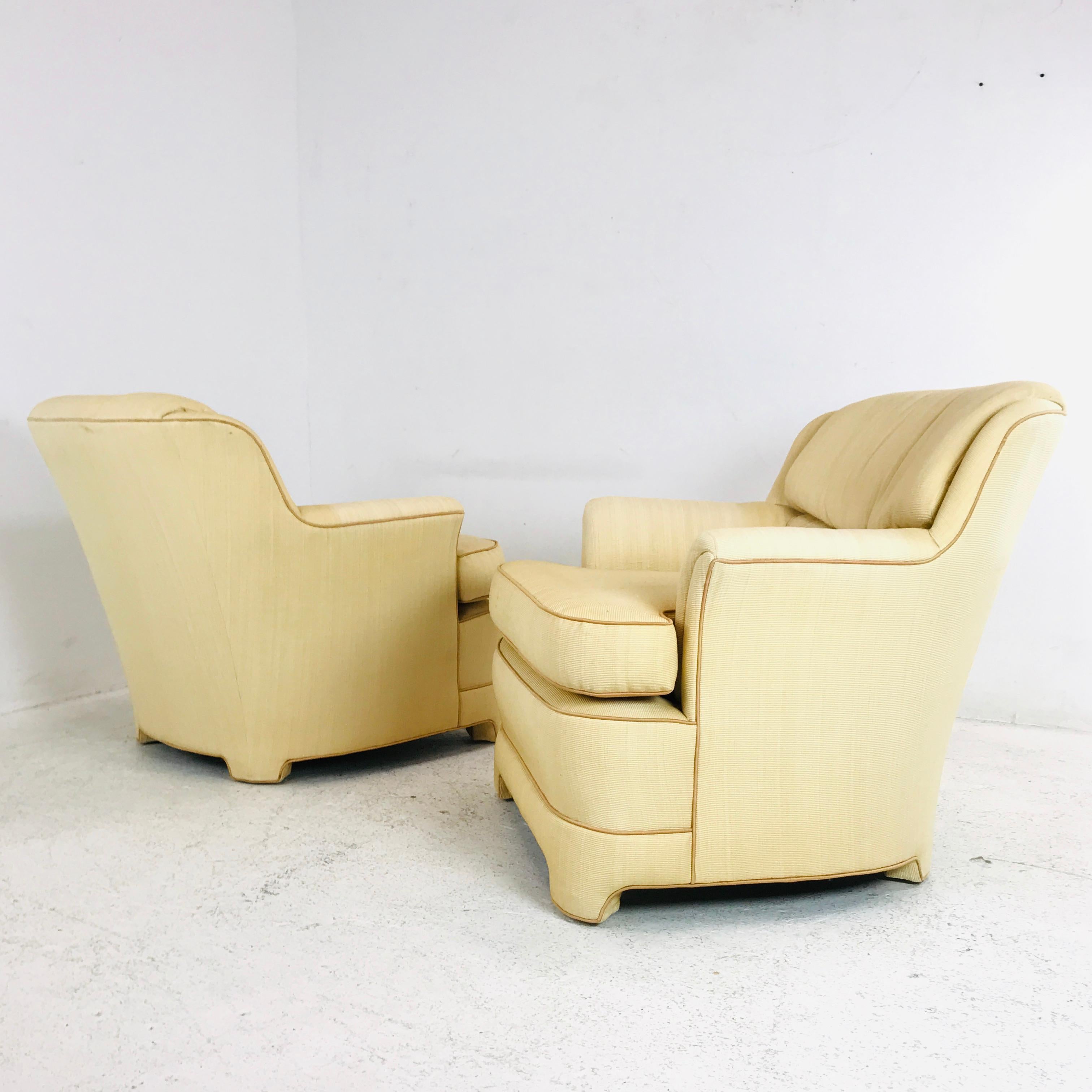 Pair of 1980s Marge Carson Armchairs 1