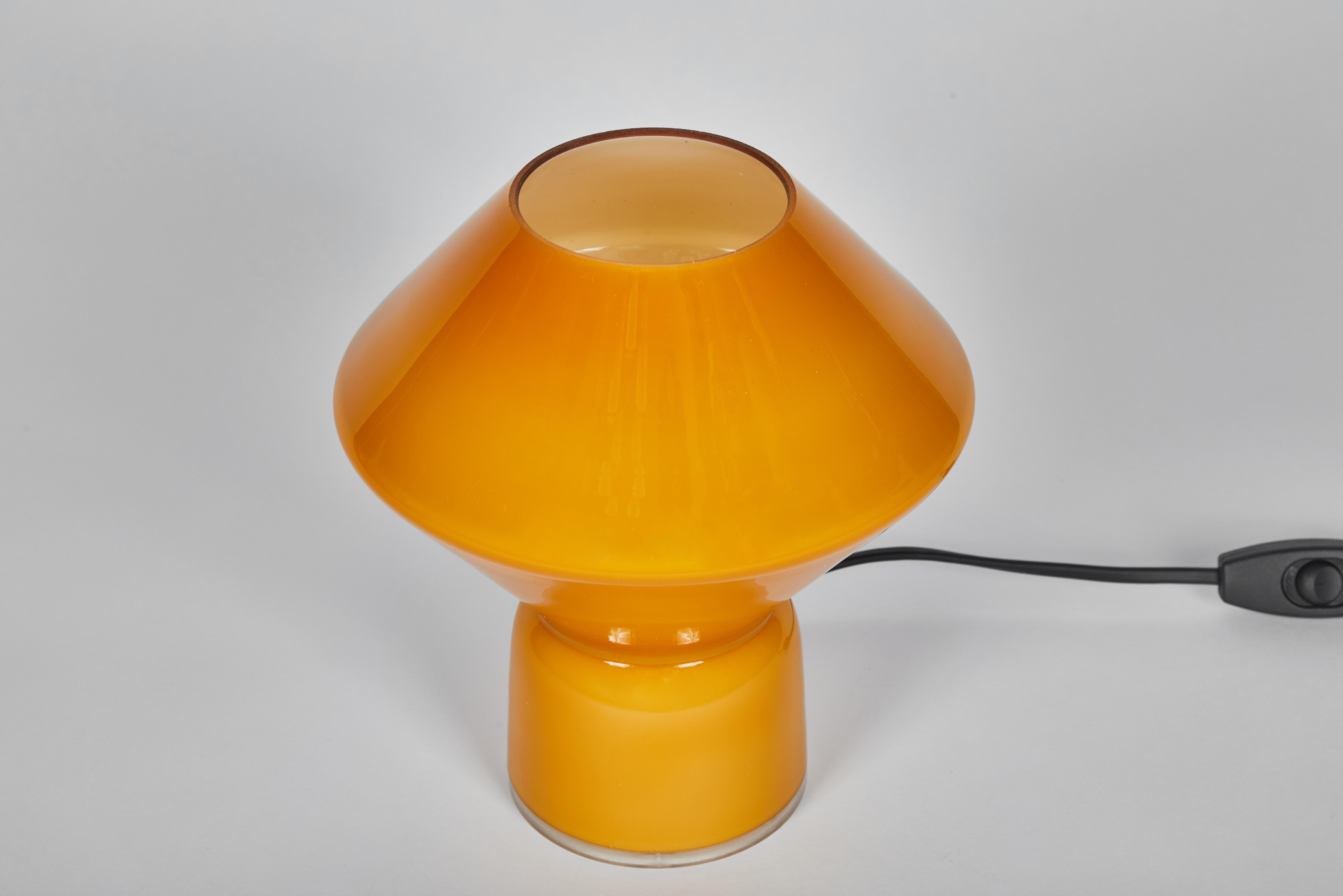 Mid-Century Modern Pair of 1980s Memphis Style 'Conica' Table Lamps for Artemide