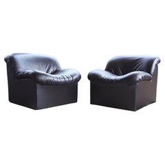 Pair of 1980s Postmodern Sculptural Foam Lounge Chairs