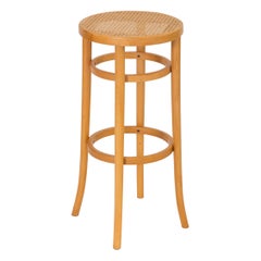 Pair of 1980s Thonet Bentwood Bar Stools