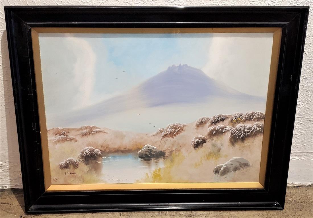 Pair of 19C J Saile Scottish Highland Watercolors For Sale 9