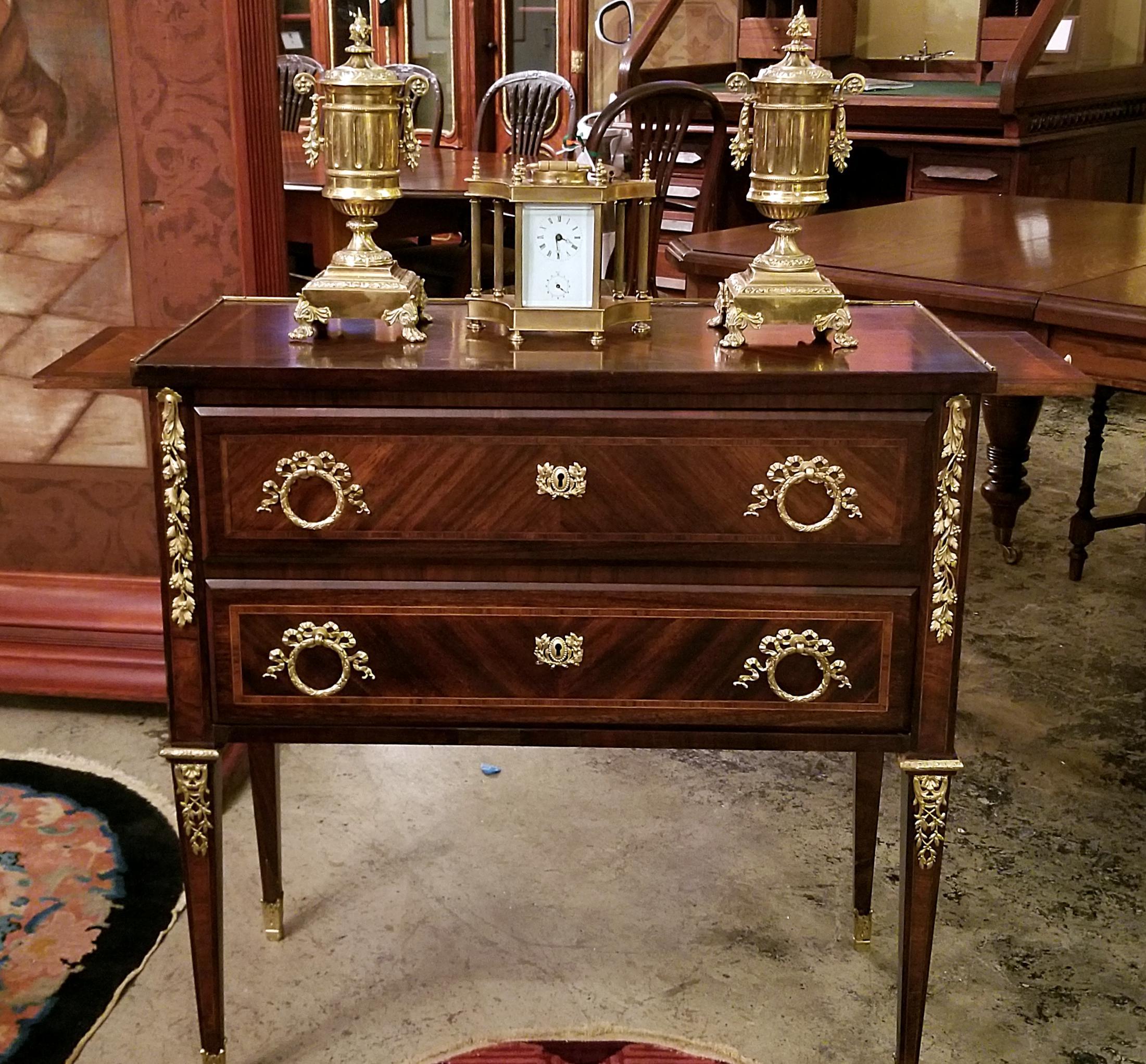Pair of 19th Century Louis XVI Style Side Tables 9