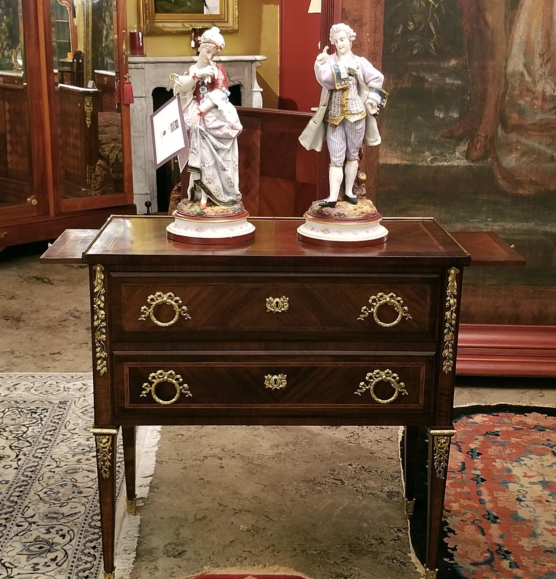 Pair of 19th Century Louis XVI Style Side Tables 12