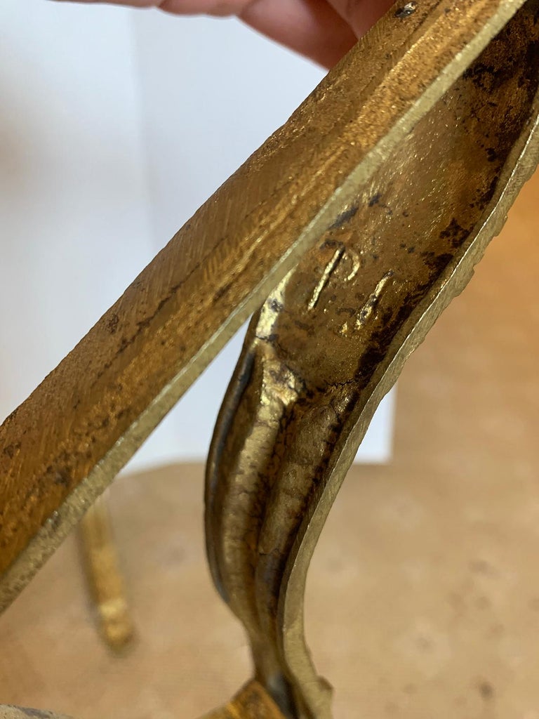 Pair of 19th20th Century Gilt Bronze Curtain Rod Brackets For Sale at 1stDibs bronze curtain