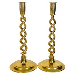 Late Victorian Candle Holders