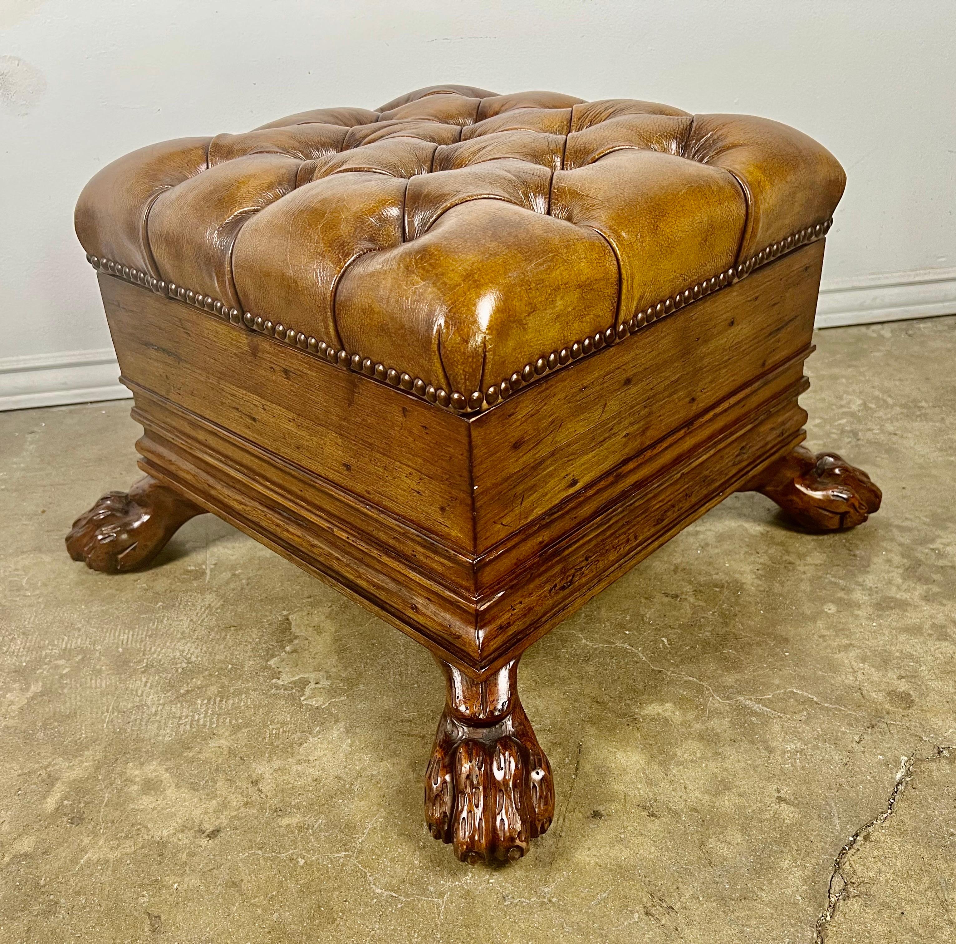 Pair of 19th C. English Footstools 5