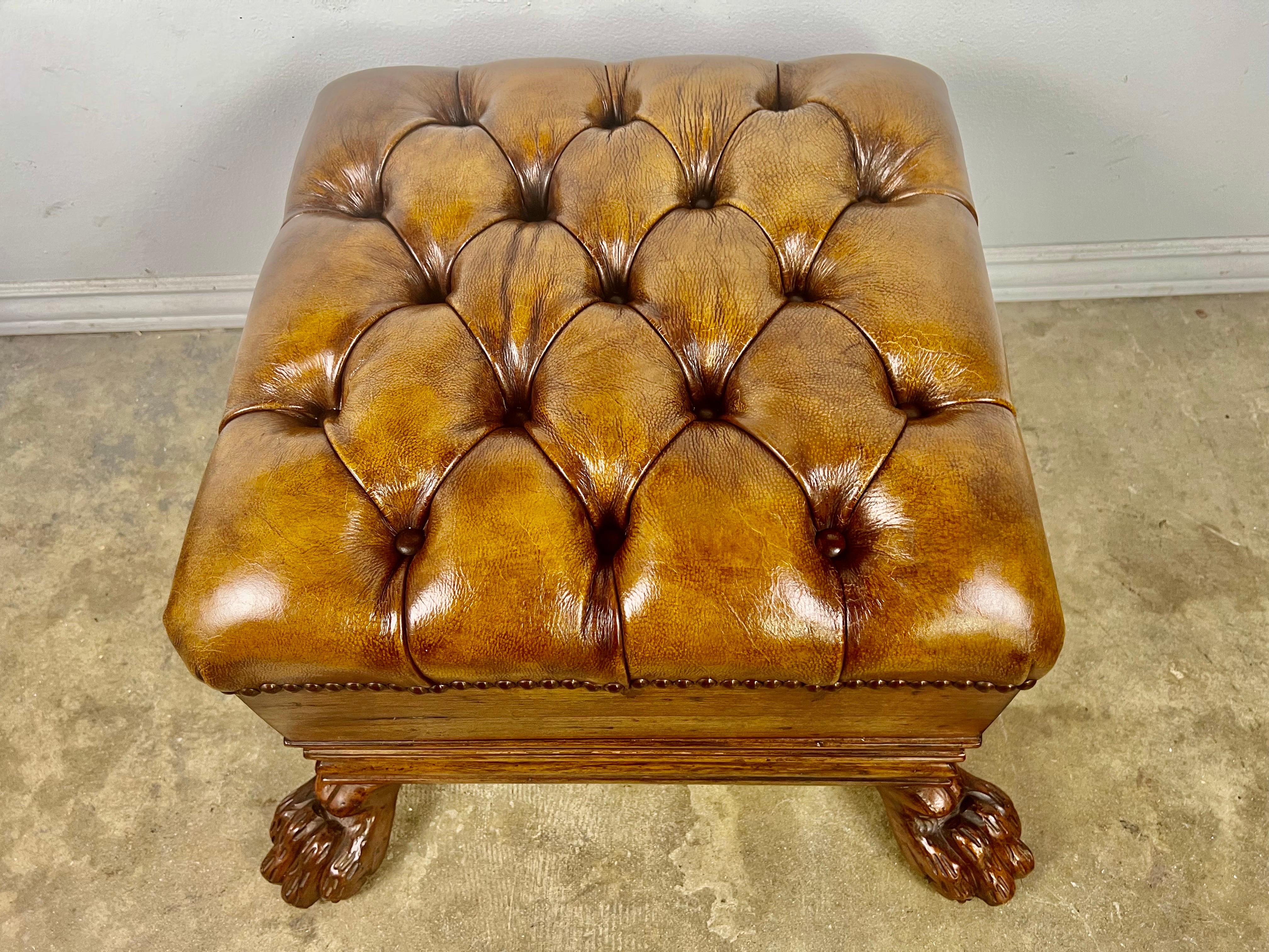 Pair of 19th C. English Footstools 1
