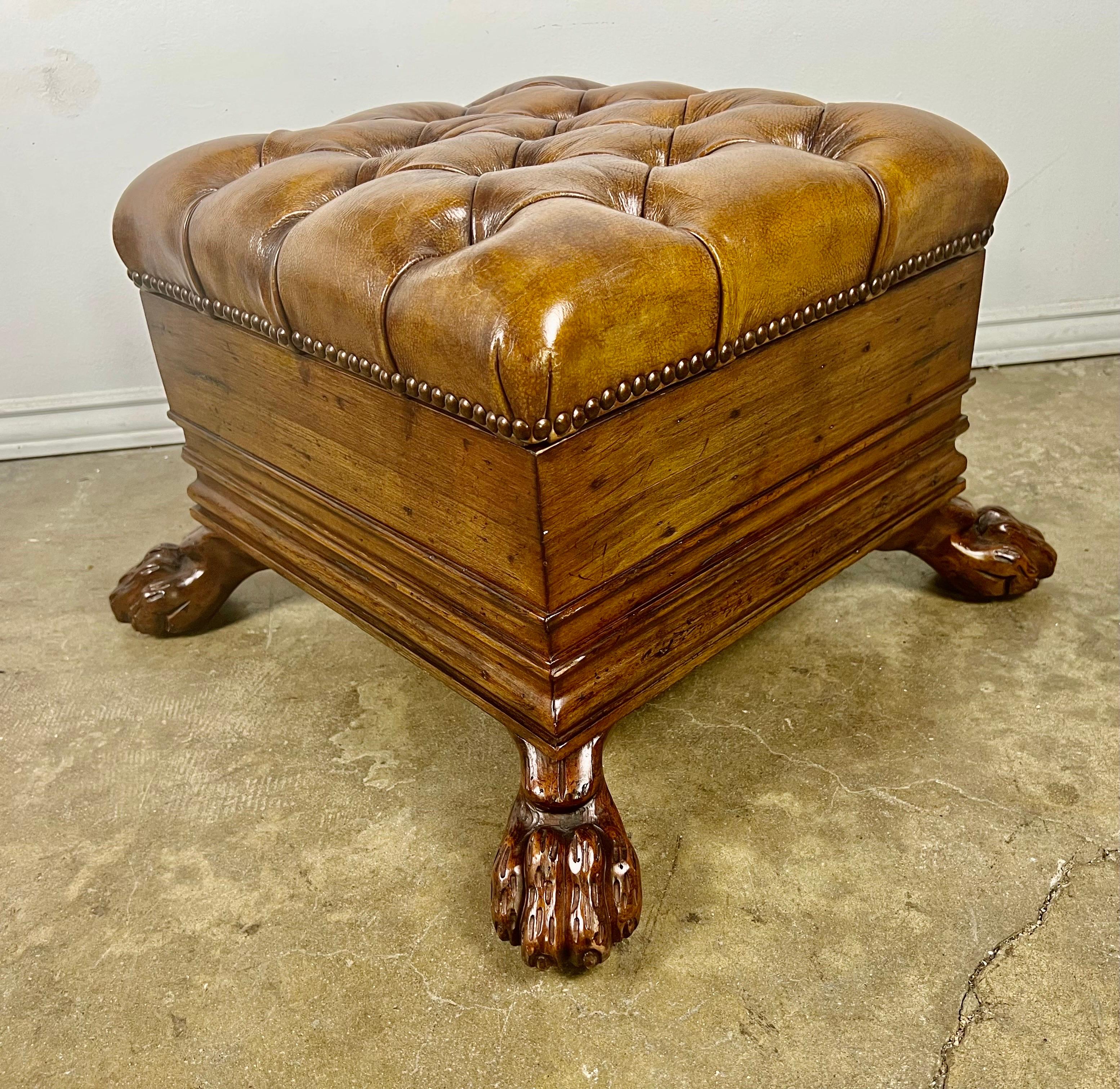 Pair of 19th C. English Footstools 3