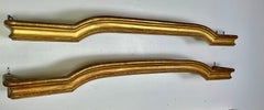 Pair of 19th C. French Giltwood Cache Rideauxs "Curtain Covers"