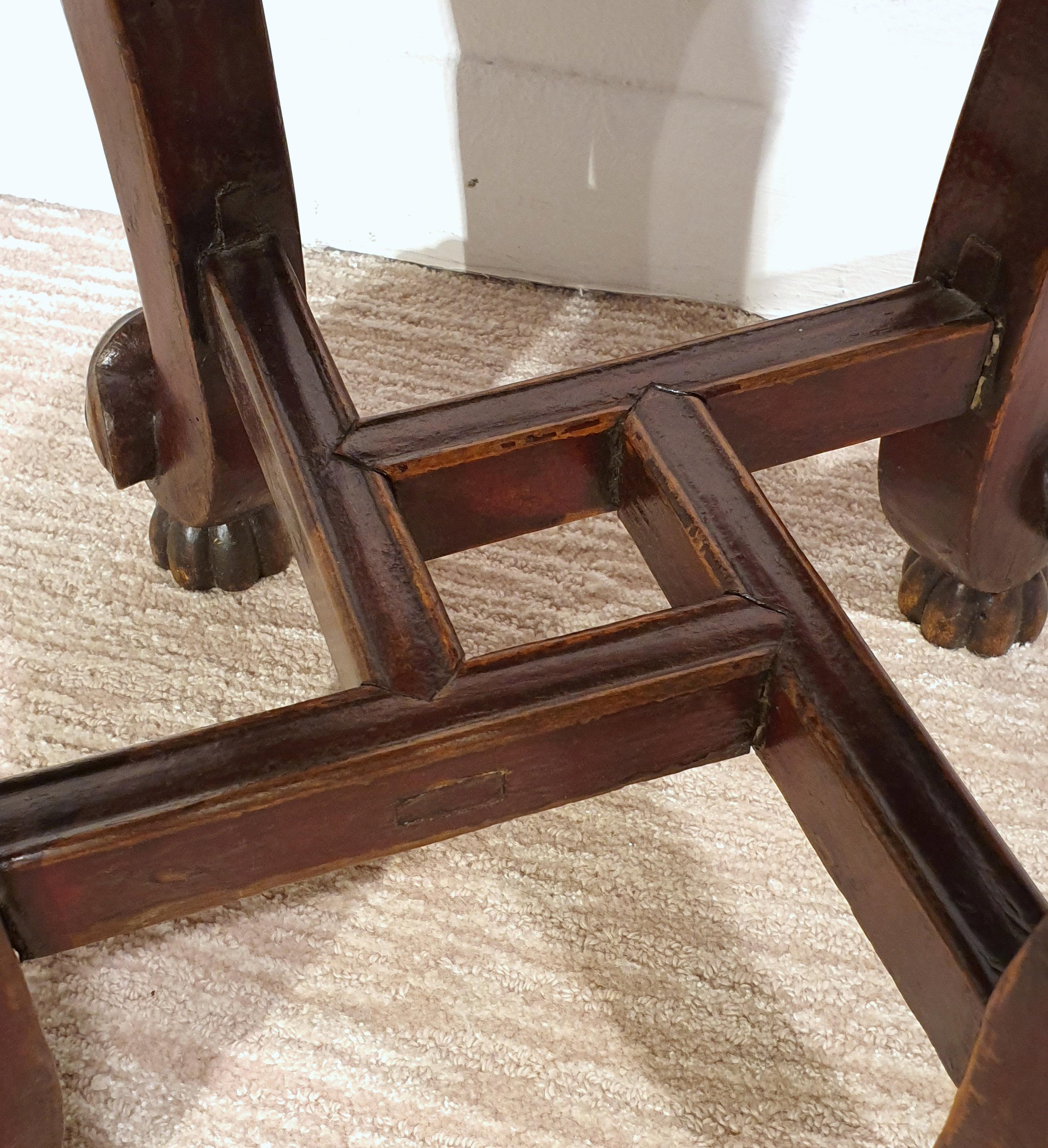 Pair of 19th Century Hardwood Chinese Stands 4