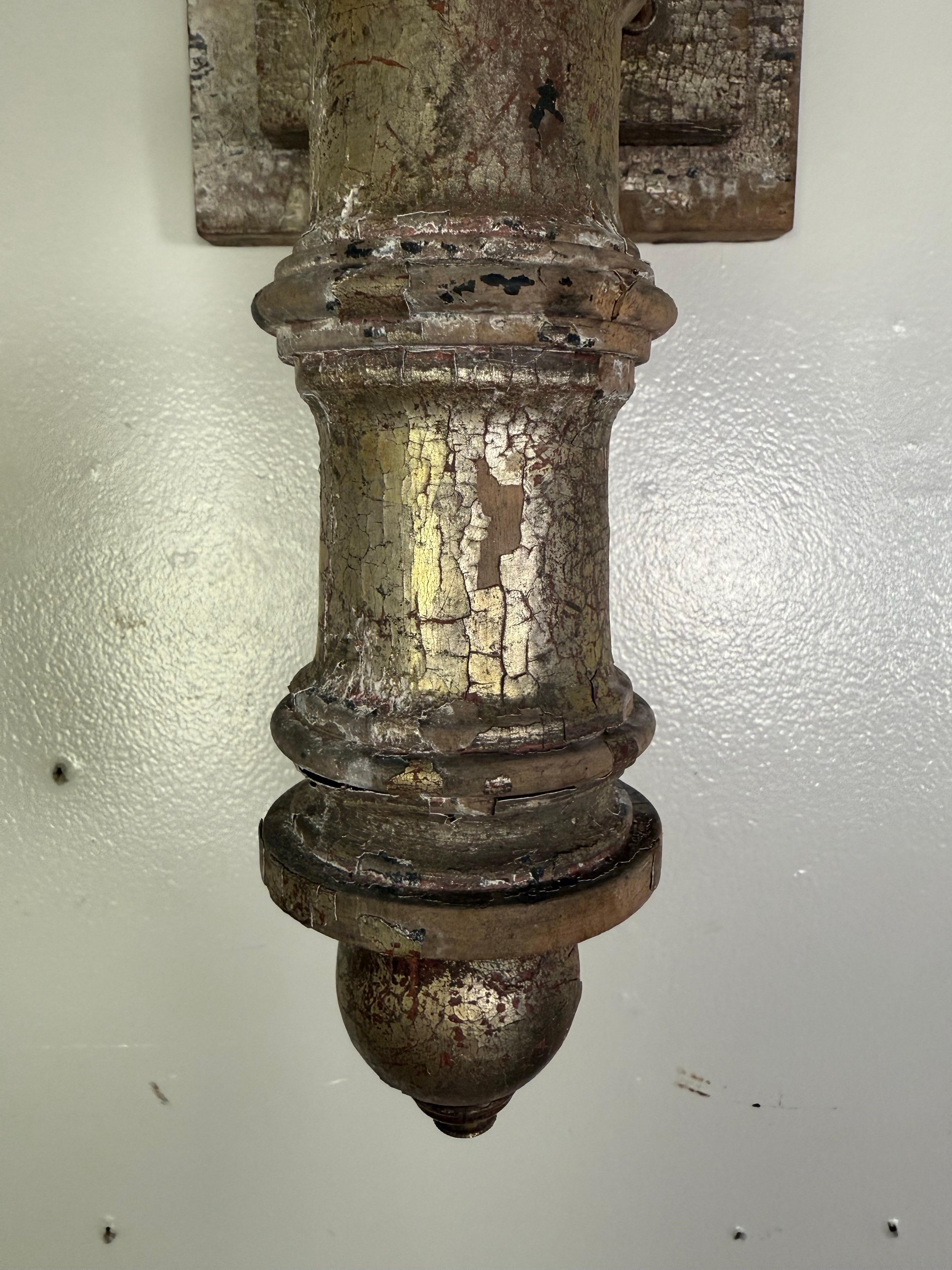 Pareja de candelabros italianos de 5 luces del siglo XIX en venta 4