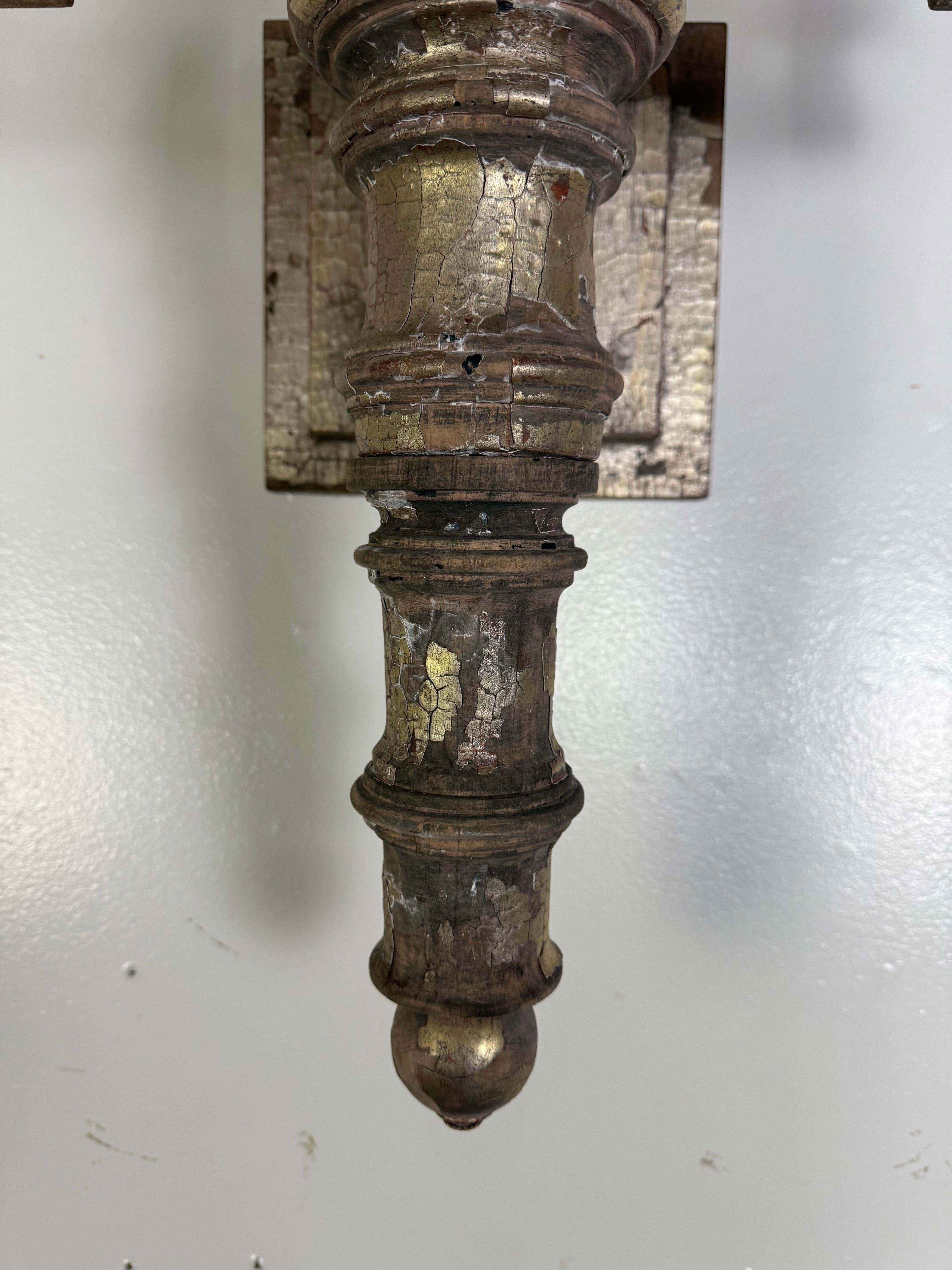 Pareja de candelabros italianos de 5 luces del siglo XIX en venta 2