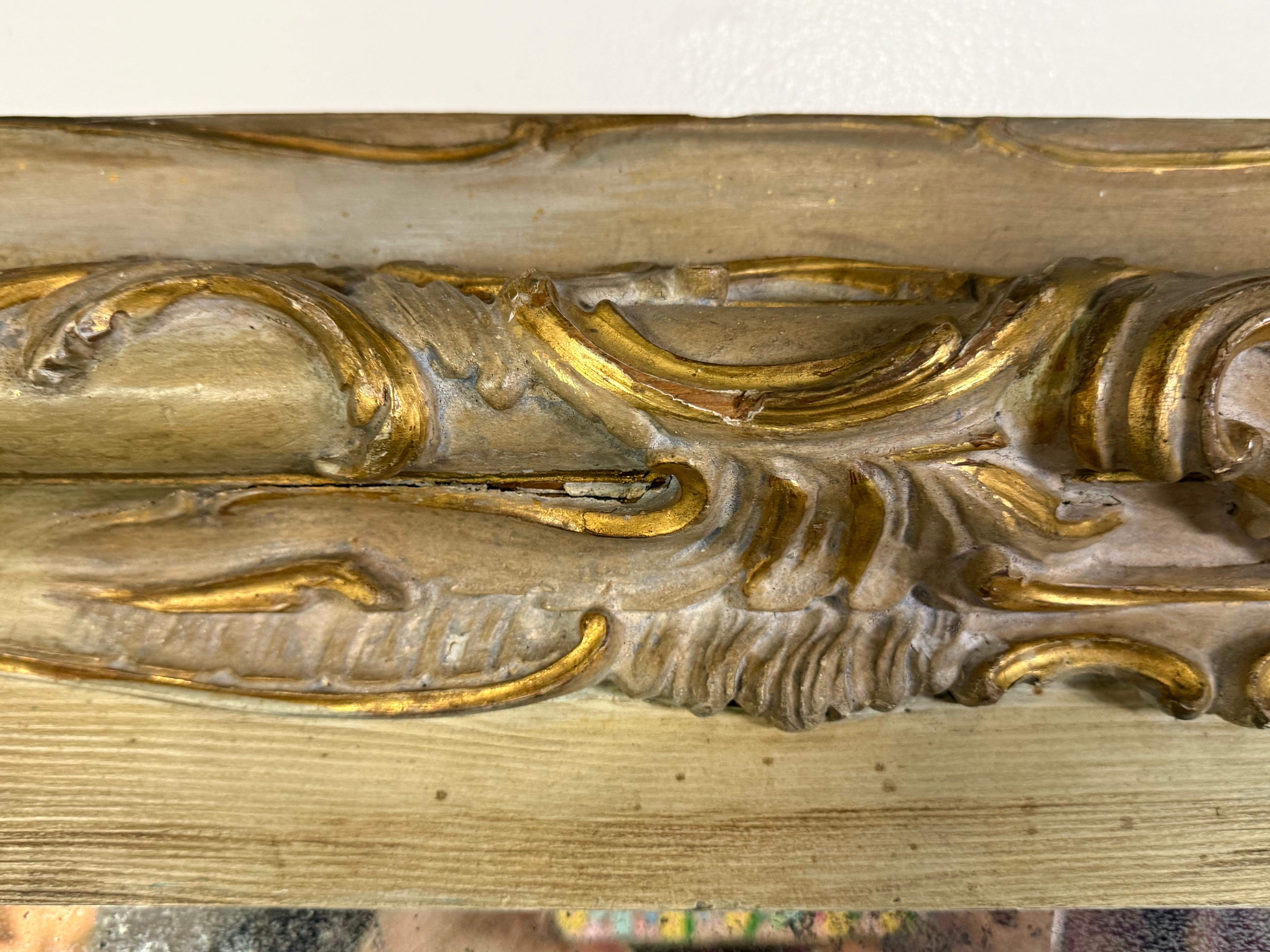 Paire d'encadrements de porte italiens du A.I.C. avec Antique Mirror en vente 2