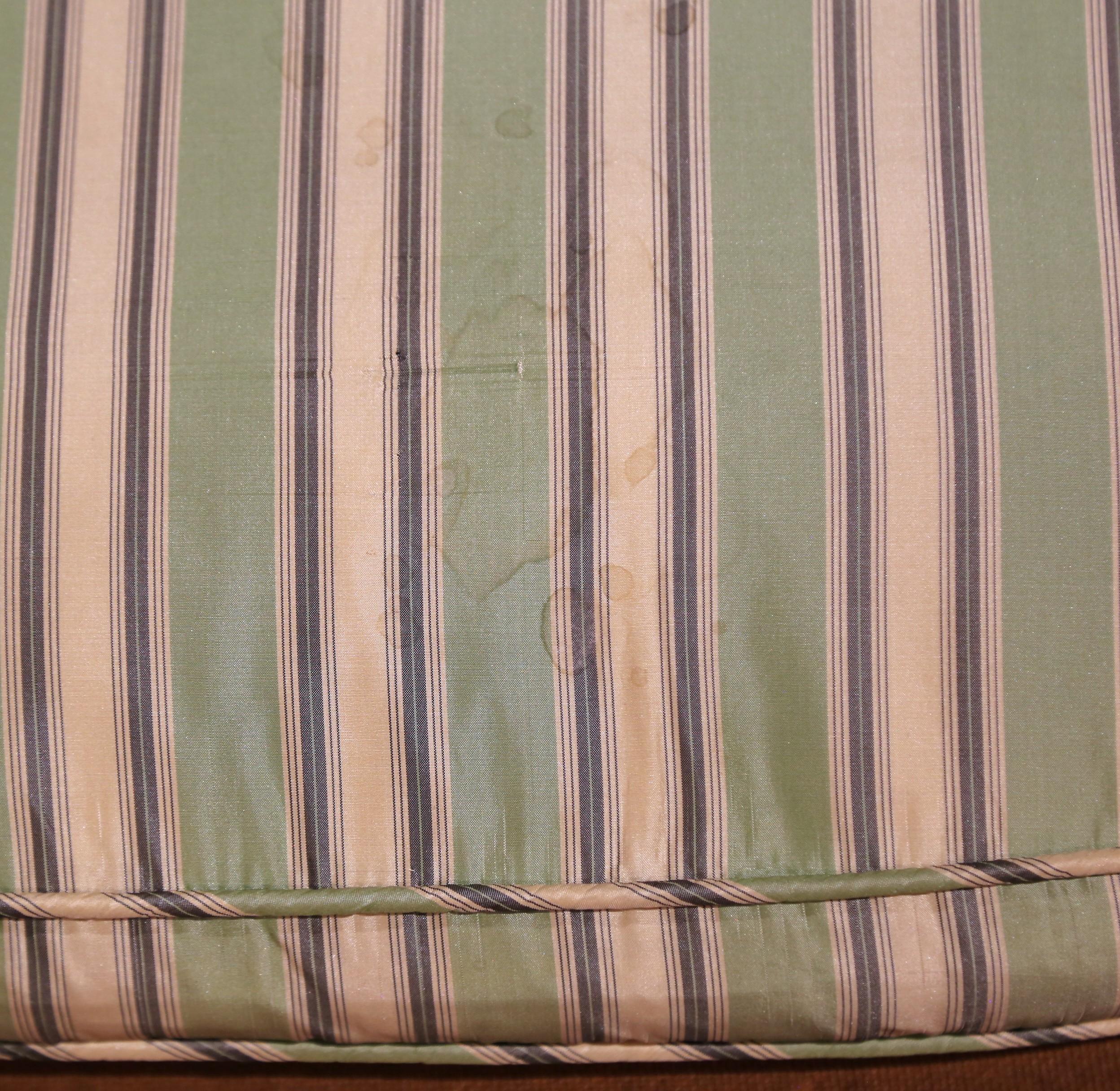 Pair of 19th C. Italian Neoclassical Hand-Painted Caned Armchairs with Portraits For Sale 13