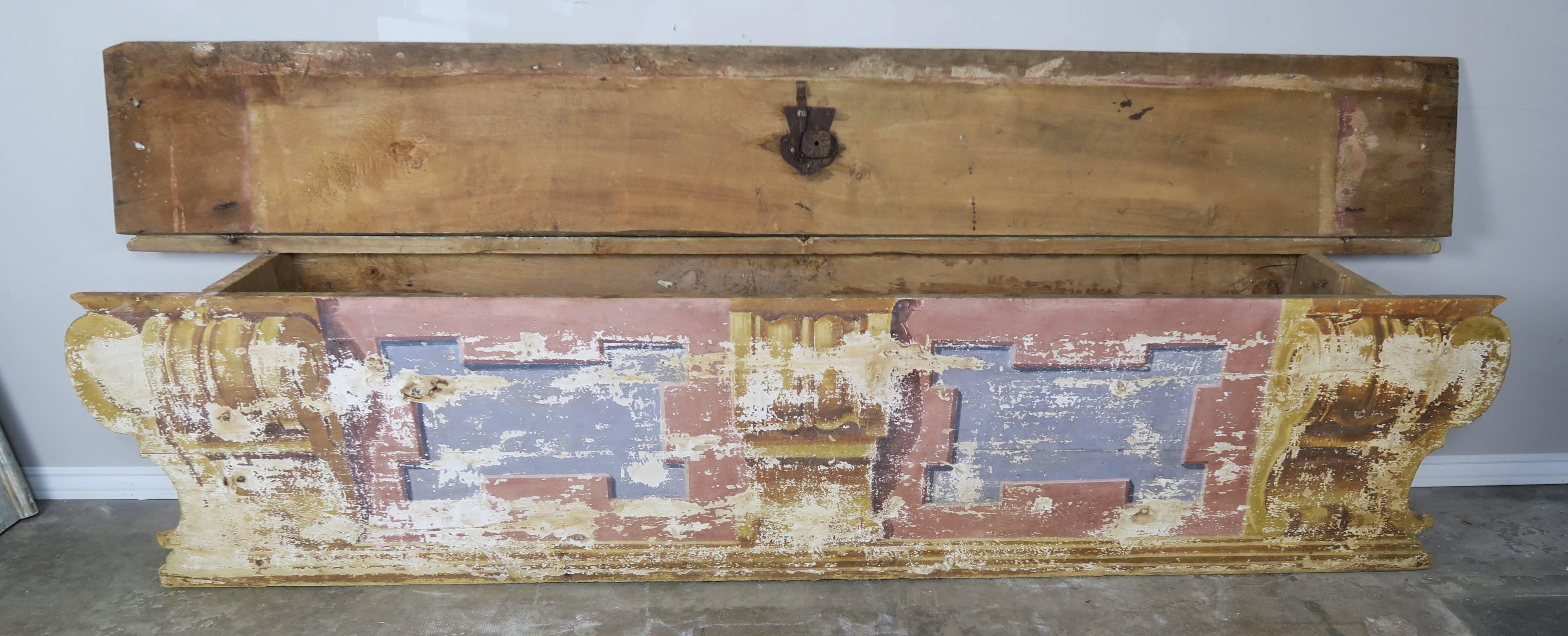 Other Pair of 19th Century Italian Painted Benches
