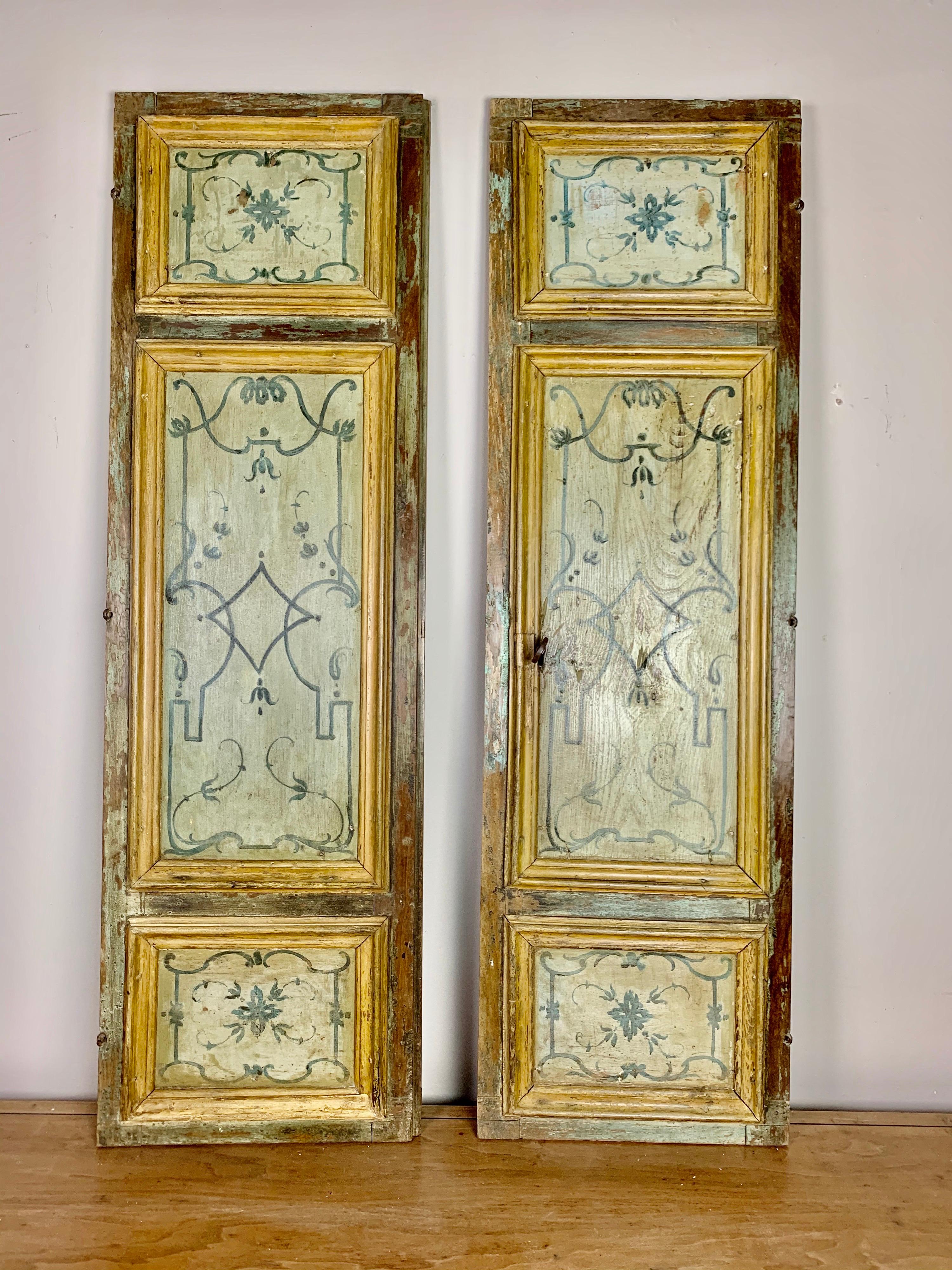 Pair of 19th Century Italian Tuscan Style 19th Century Panels 4