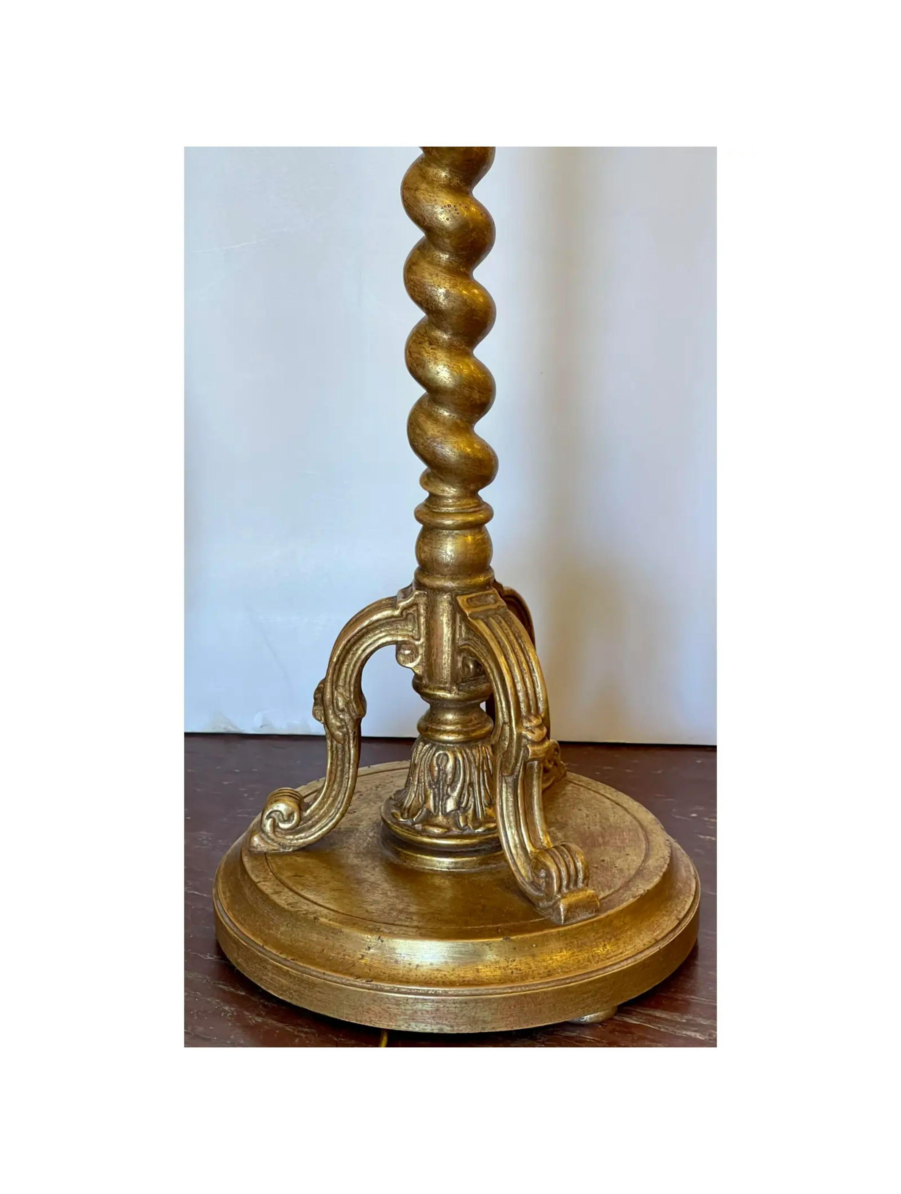 19th century Style Giltwood Venetian Rope Table Lamp by Randy Esada Designs for PROSPR

Additional information: 
Materials: Giltwood, Rope
Color: Gold
Brand: Randy Esada Designs for Prospr
Designer: Randy Esada Designs for Prospr
Period: