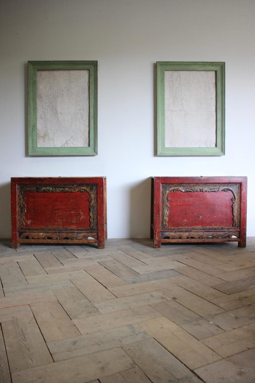 Pair of 19th Century Chinese Console Tables In Good Condition For Sale In Gloucestershire, GB