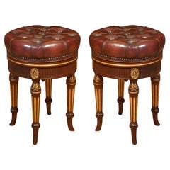 Pair of 19th Century adjustable stools