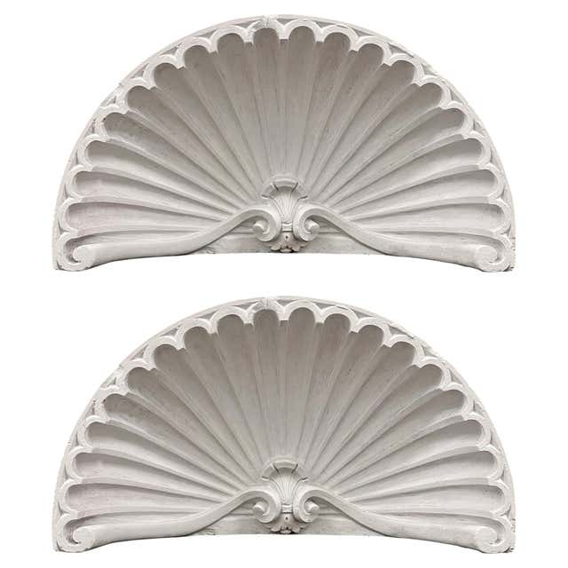 Shell Nitch Pair of Bronze Mooring Cleats at 1stDibs