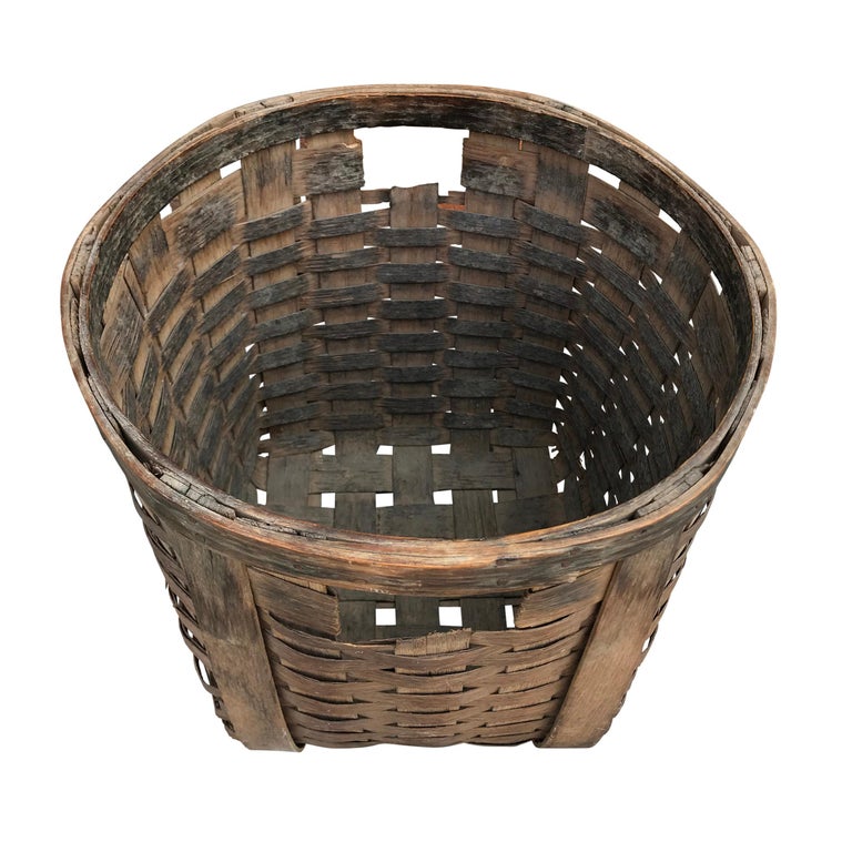 Pair of 19th Century American Potato Baskets at 1stDibs