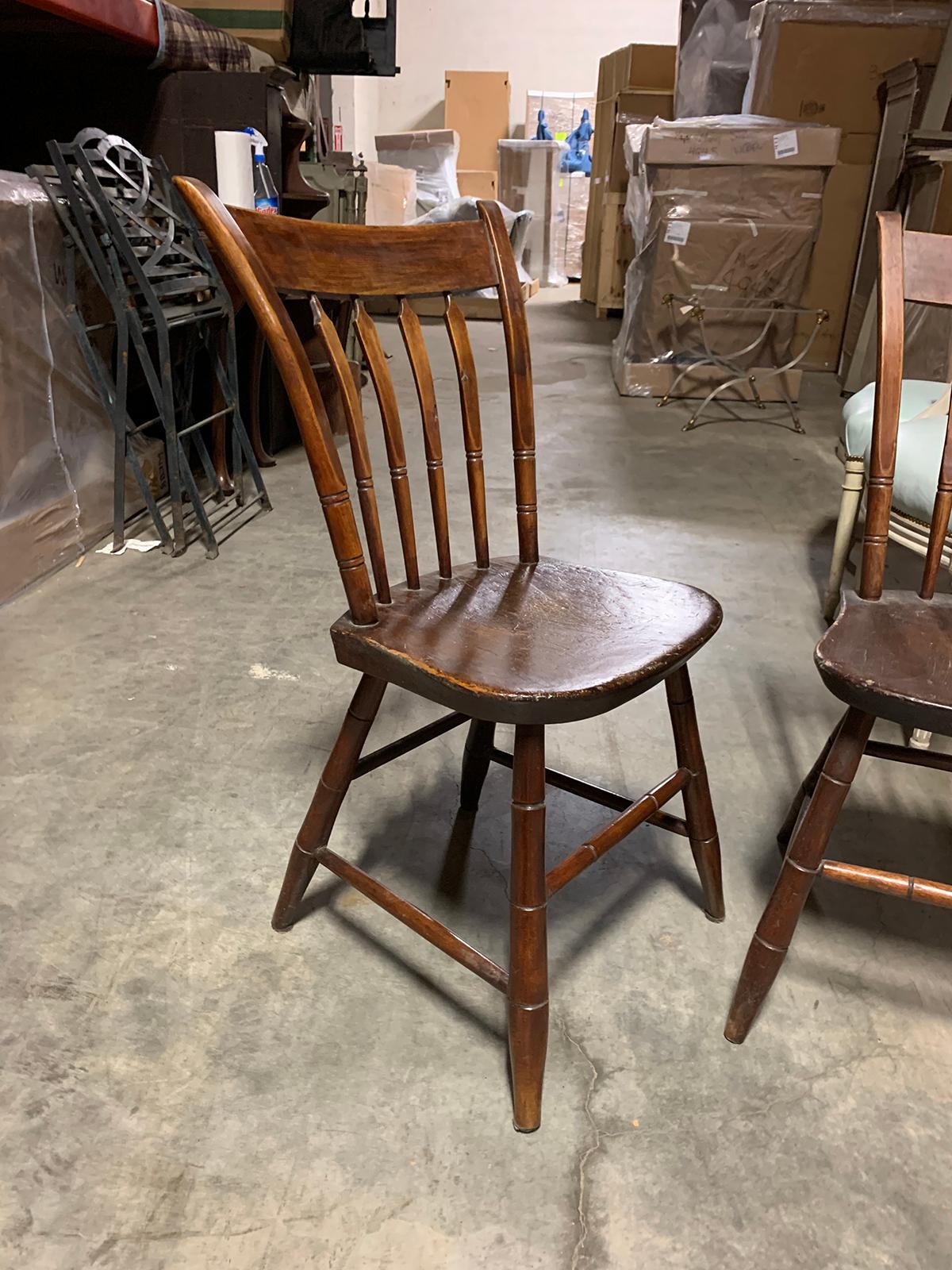 Pair of 19th Century American Side Chairs 2