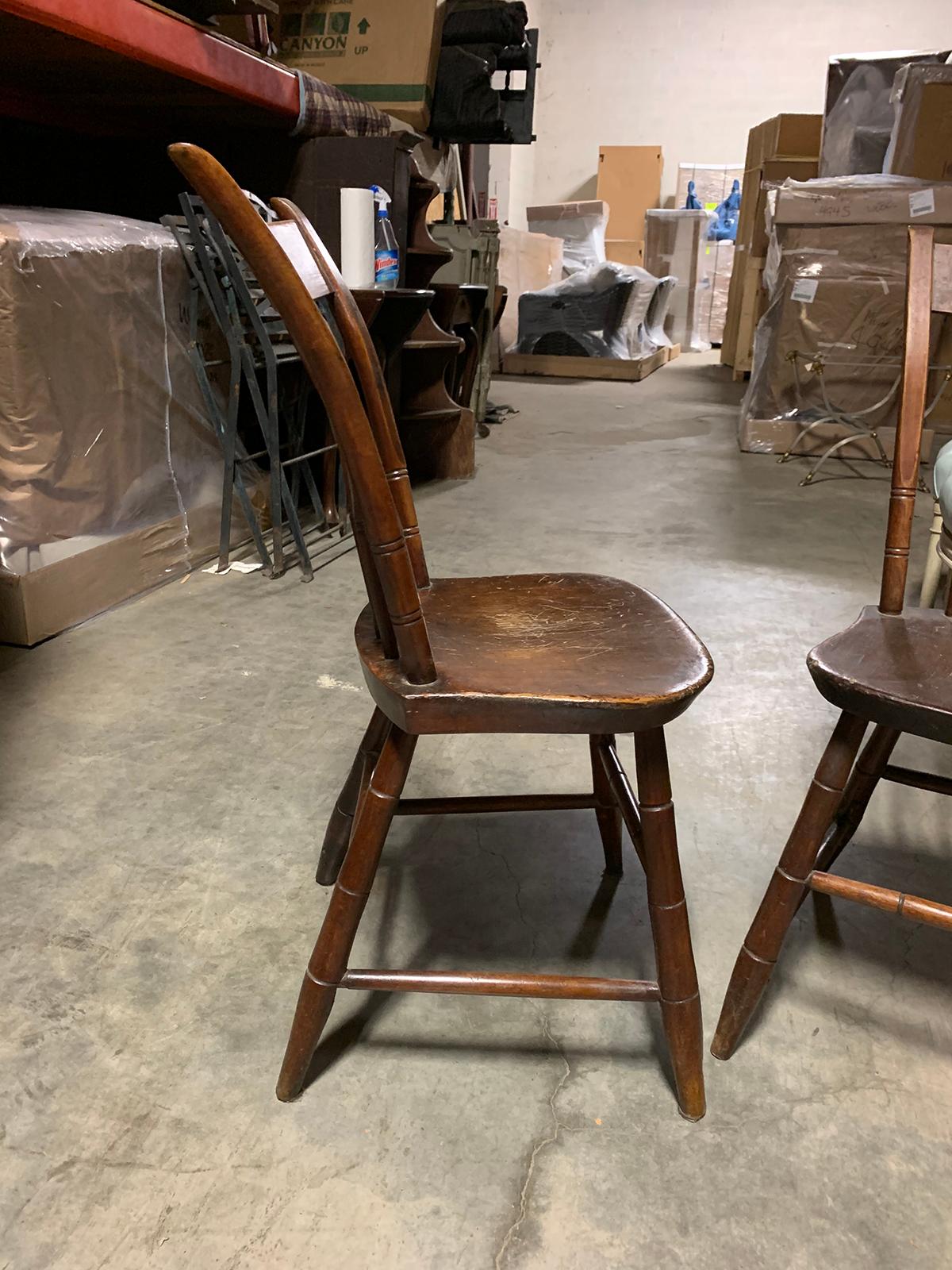 Pair of 19th Century American Side Chairs 3