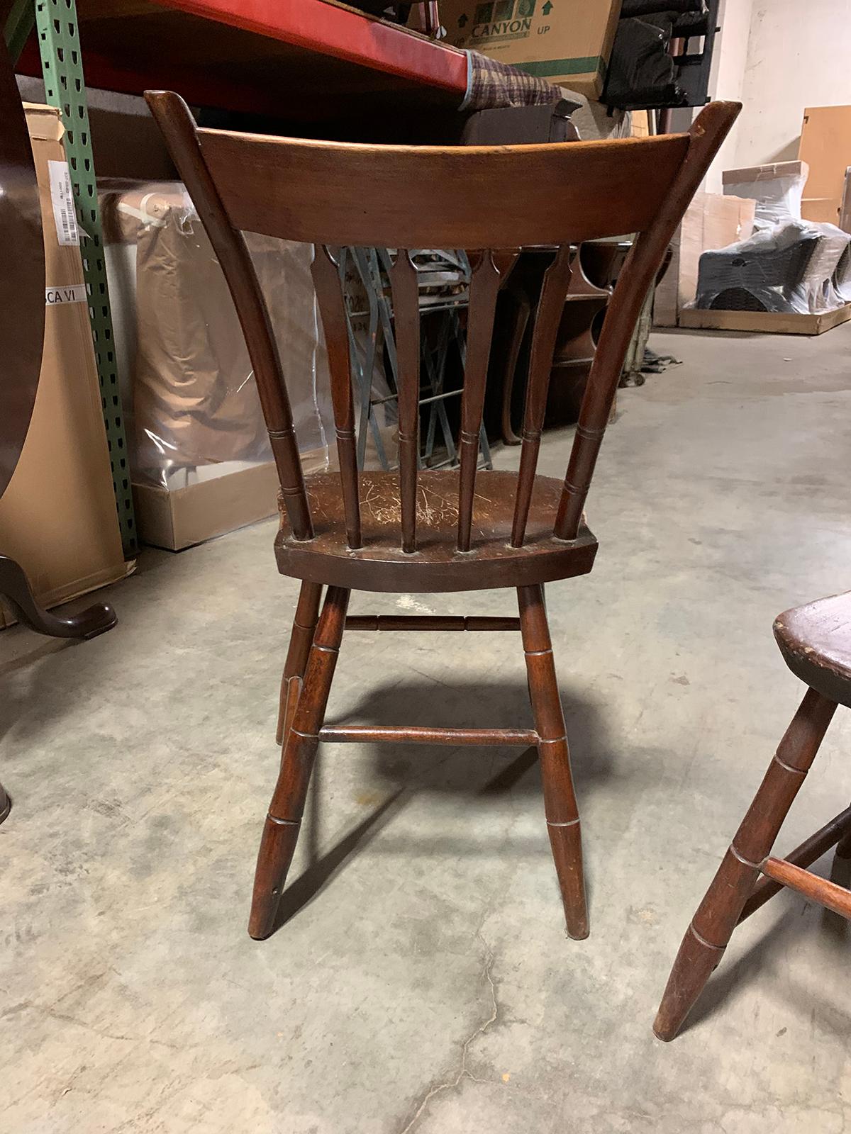 Pair of 19th Century American Side Chairs 4