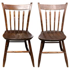 Pair of 19th Century American Side Chairs